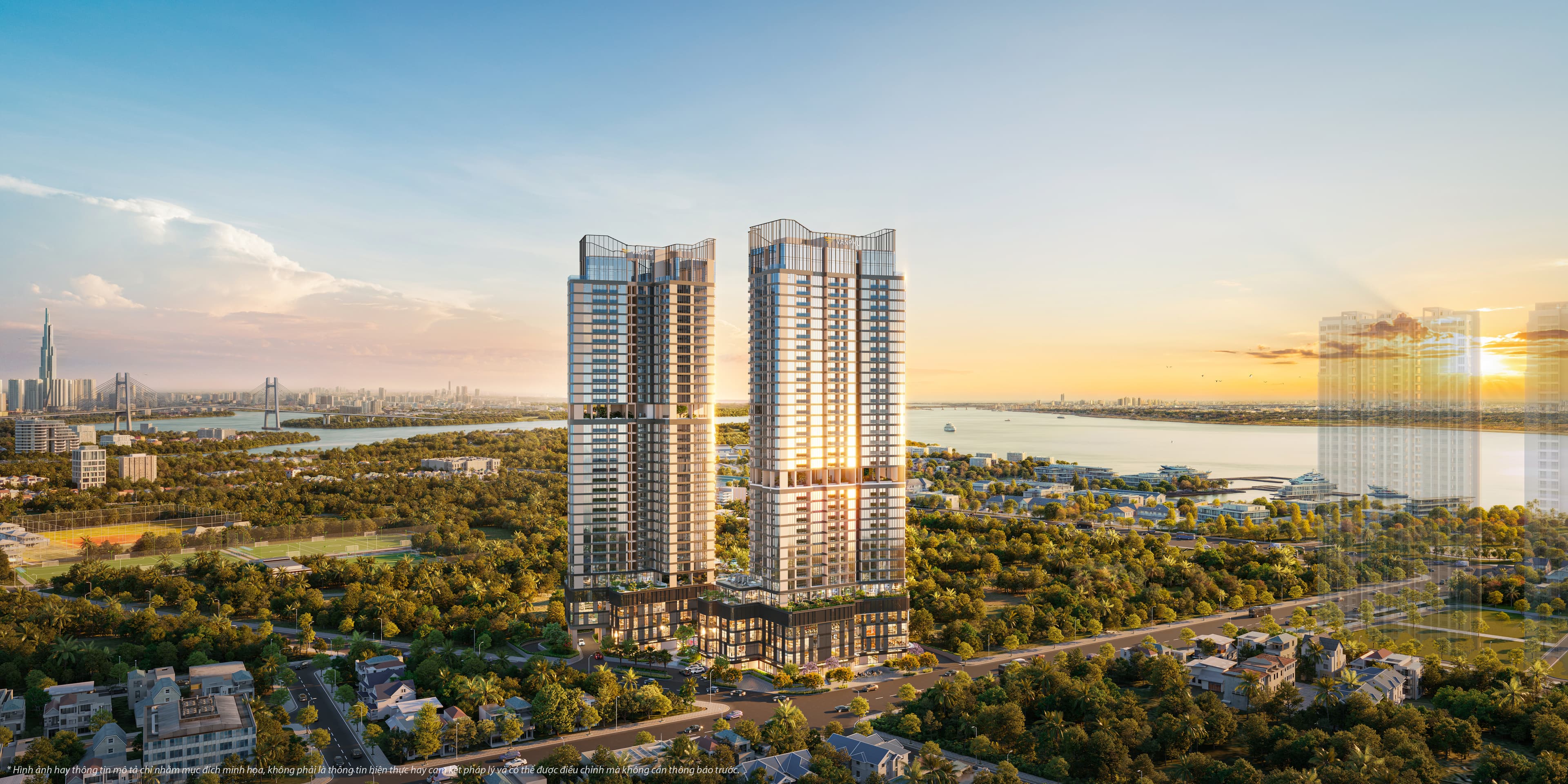Phối cảnh tổng thể Vlastar Premier Phú Thuận